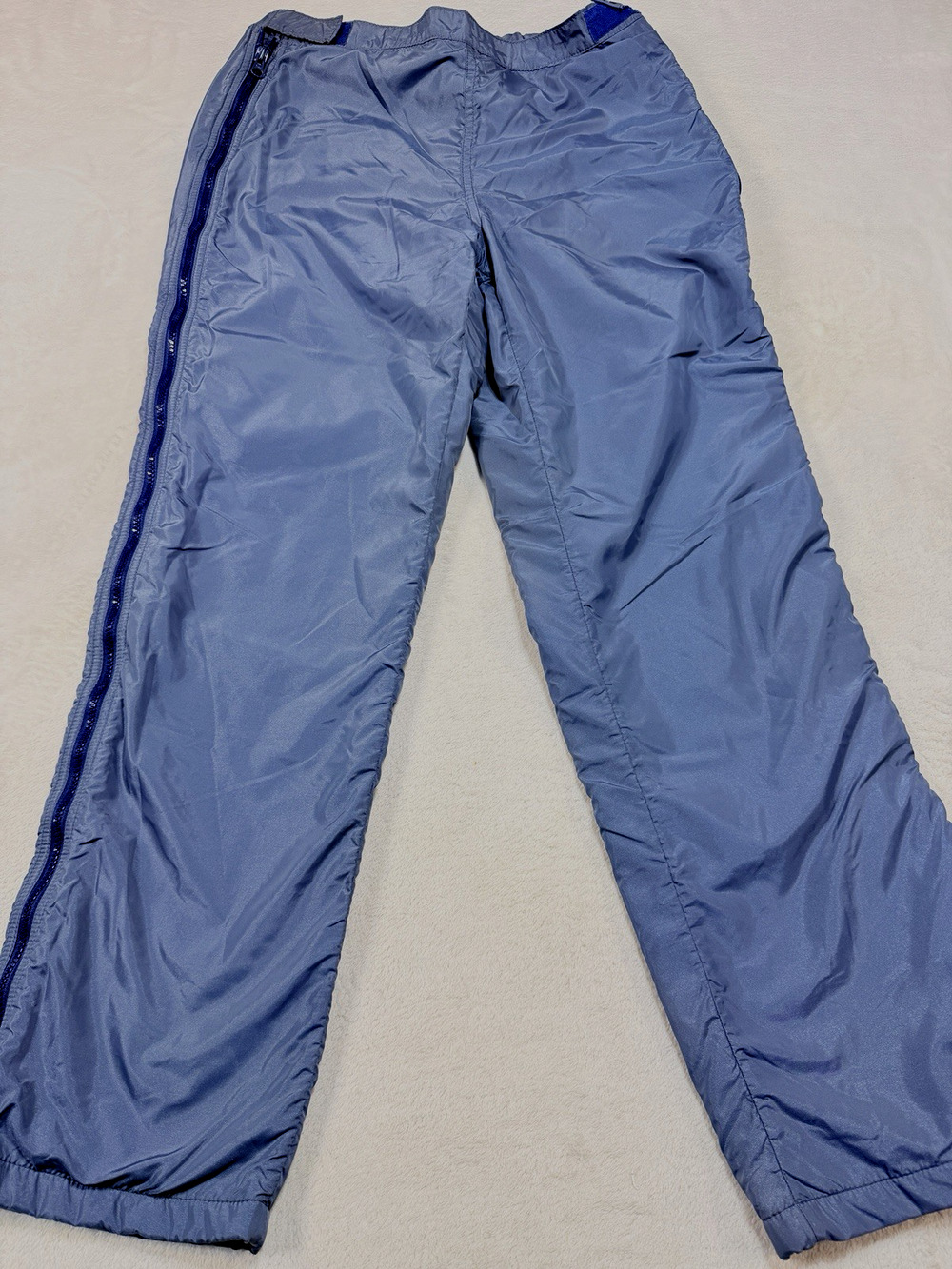 VTG Patagonia Capilene Lined Full Zip Ski Pants F8 1988 USA Gorpcore Grey SZ M